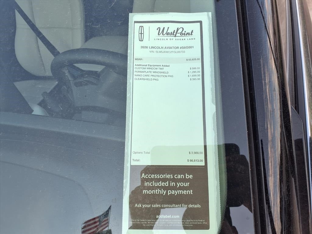 2026 Lincoln Aviator Premiere