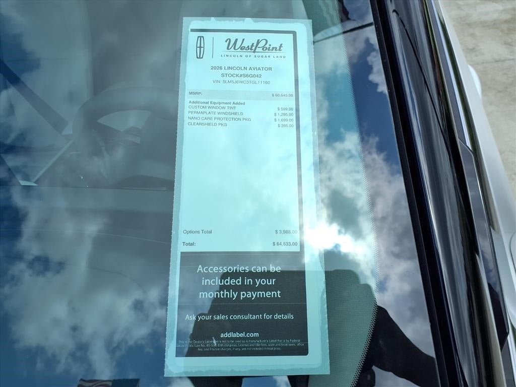 2026 Lincoln Aviator Premiere