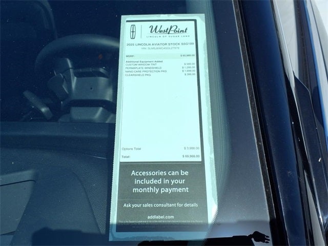 2025 Lincoln Aviator Premiere