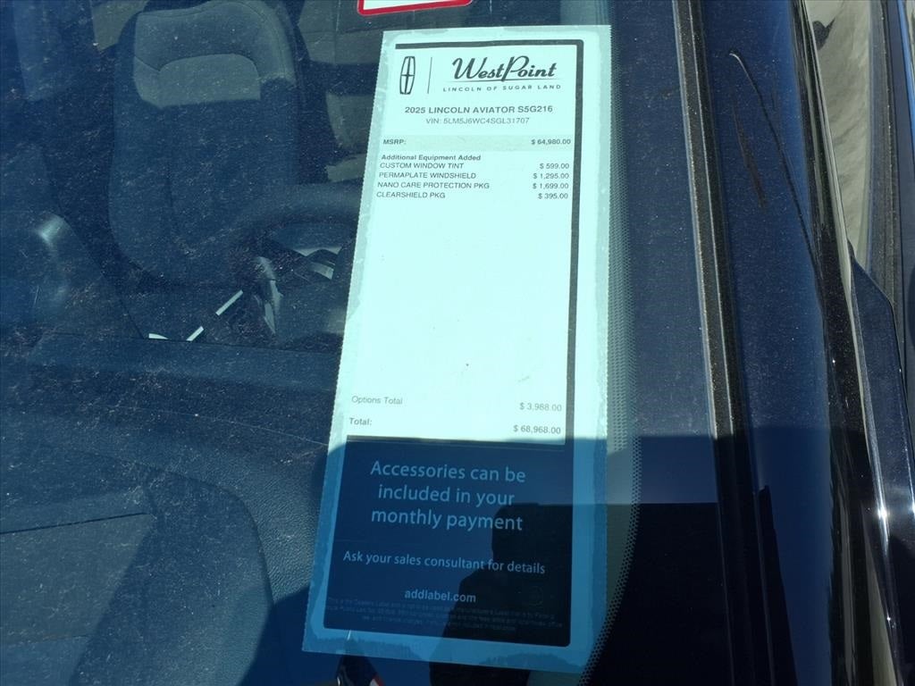 2025 Lincoln Aviator Premiere