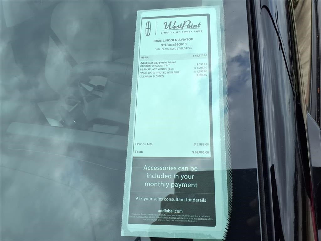 2026 Lincoln Aviator Premiere
