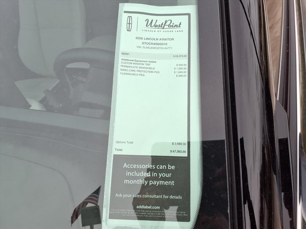 2026 Lincoln Aviator Premiere