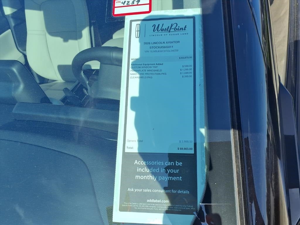 2026 Lincoln Aviator Premiere