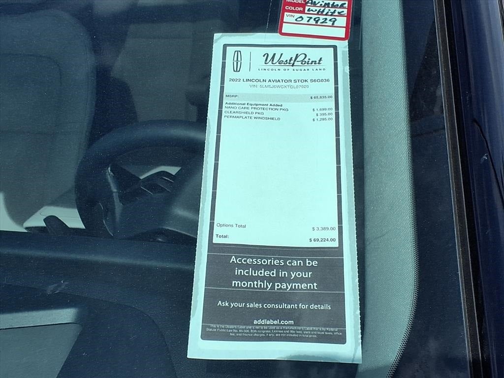 2026 Lincoln Aviator Premiere