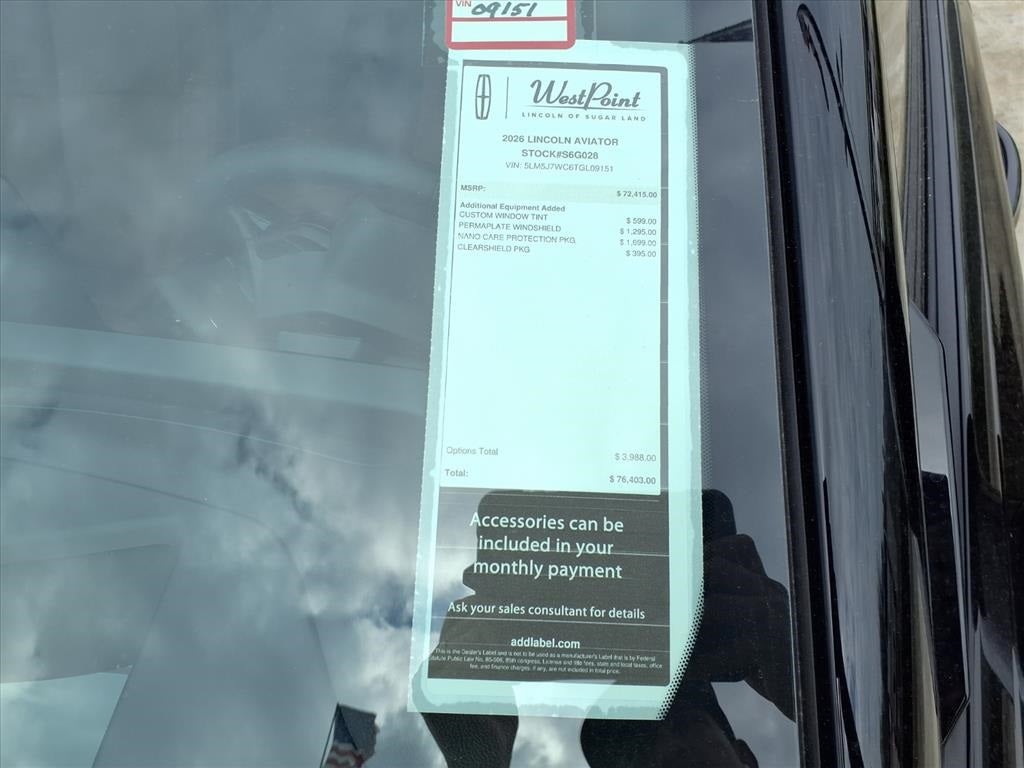 2026 Lincoln Aviator Reserve