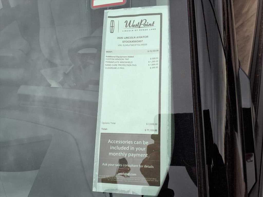 2026 Lincoln Aviator Reserve