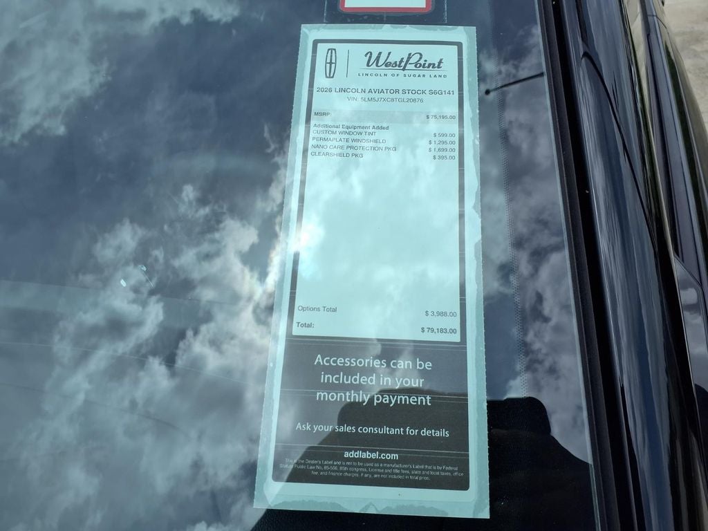 2026 Lincoln Aviator Reserve