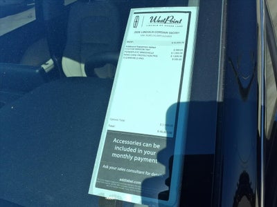 2026 Lincoln Corsair Premiere