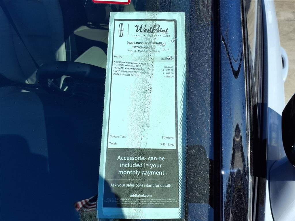 2026 Lincoln Corsair Premiere