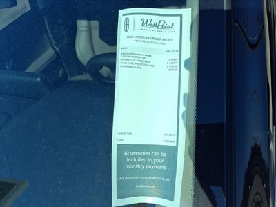 2026 Lincoln Corsair Premiere