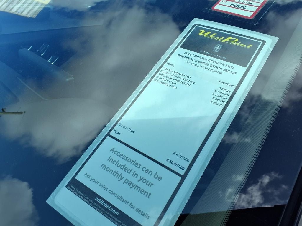 2026 Lincoln Corsair Premiere