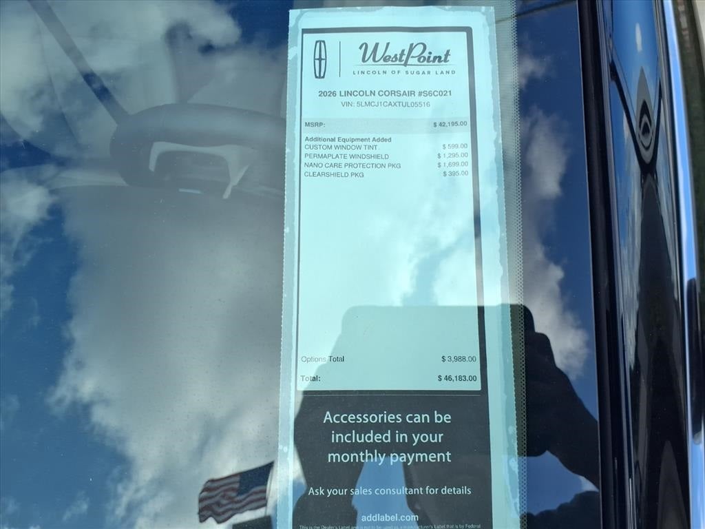 2026 Lincoln Corsair Premiere