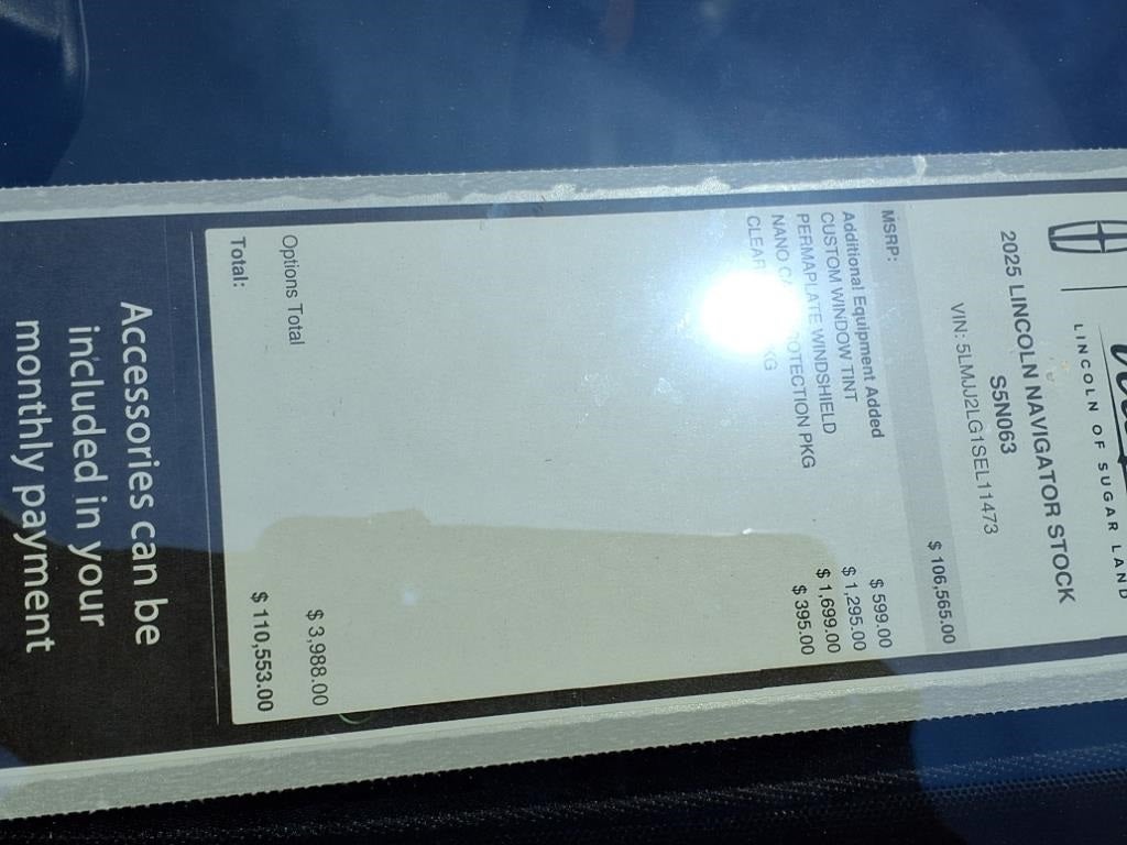 2025 Lincoln Navigator Reserve