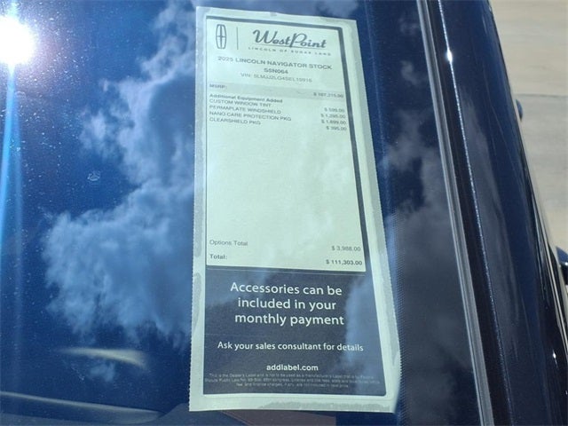 2025 Lincoln Navigator Reserve