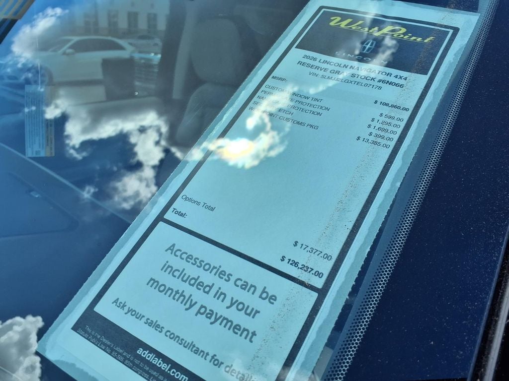 2026 Lincoln Navigator Reserve