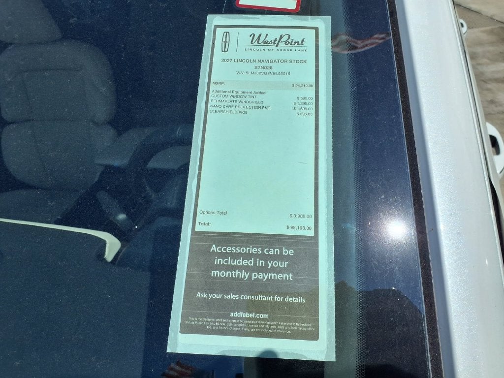 2027 Lincoln Navigator Premiere