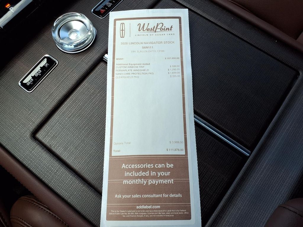 2026 Lincoln Navigator L Reserve