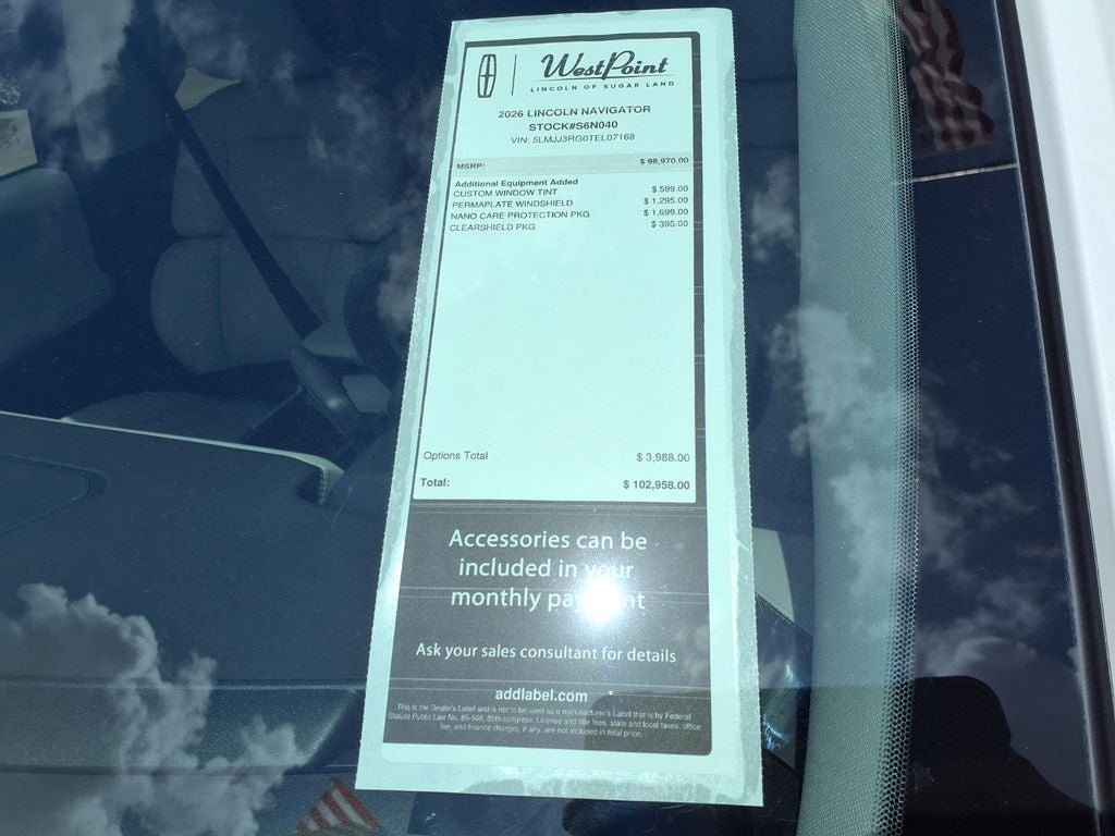 2026 Lincoln Navigator L Premiere