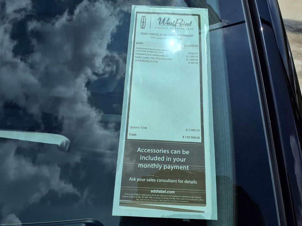 2026 Lincoln Navigator L Black Label