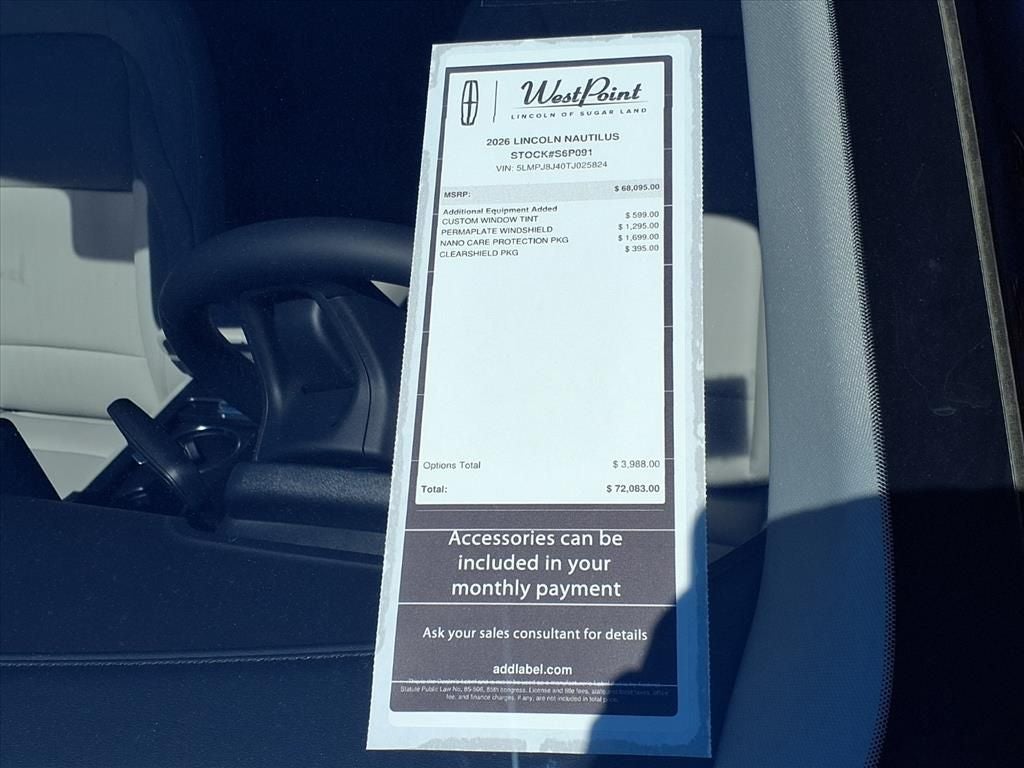 2026 Lincoln Nautilus Hybrid Premiere