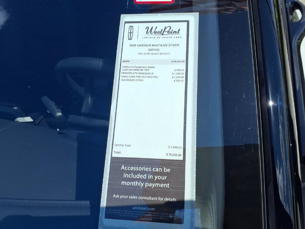 2026 Lincoln Nautilus Hybrid Premiere