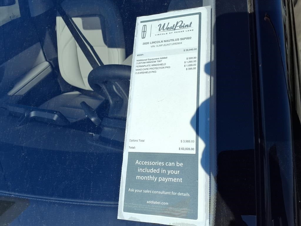 2026 Lincoln Nautilus Premiere