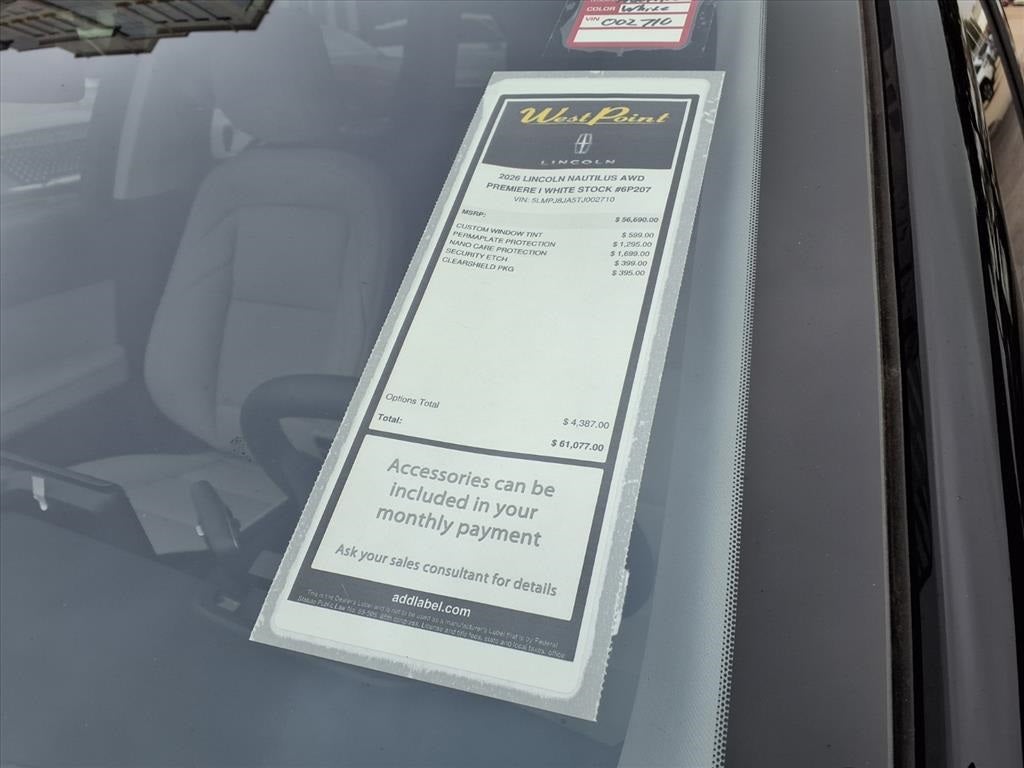 2026 Lincoln Nautilus Premiere