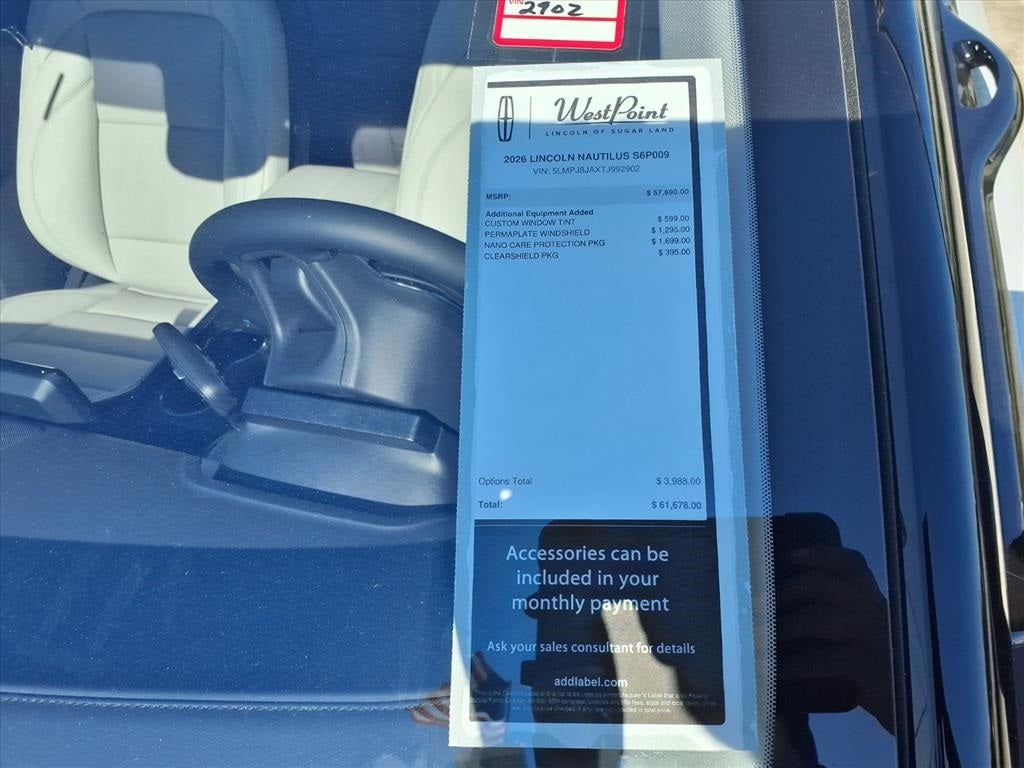 2026 Lincoln Nautilus Premiere