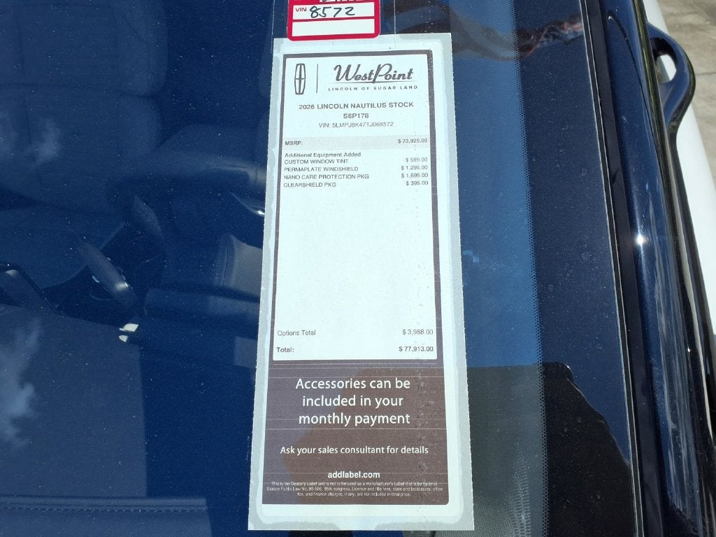 2026 Lincoln Nautilus Hybrid Reserve