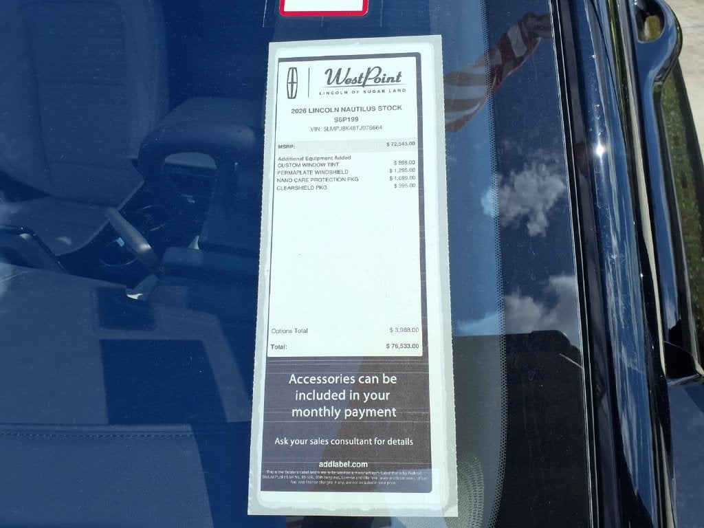 2026 Lincoln Nautilus Hybrid Reserve
