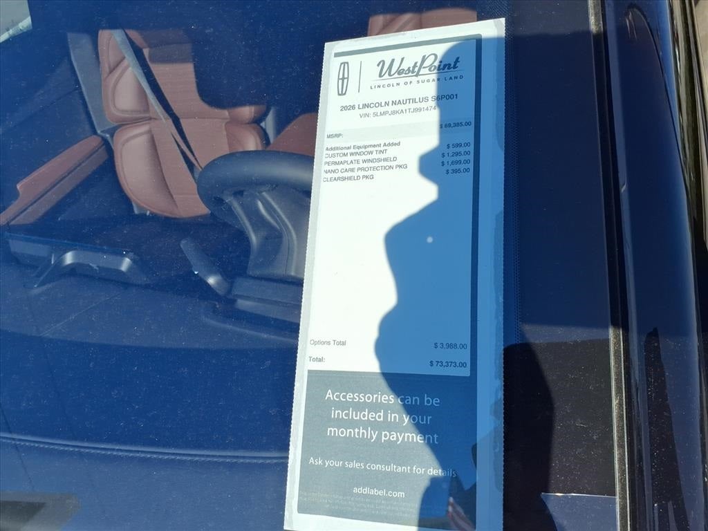 2026 Lincoln Nautilus Reserve