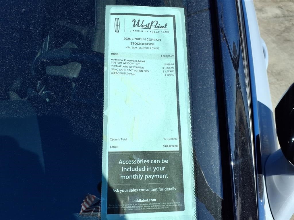 2026 Lincoln Corsair Plug-In Hybrid Grand Touring