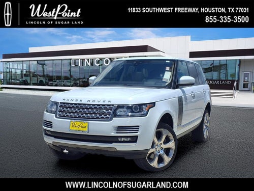 2017 Land Rover Range Rover 5.0L V8 Supercharged Autobiography