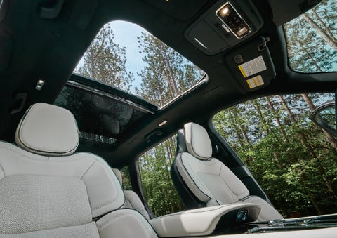 The front seats of a 2027 Lincoln Aviator® Black Label™ SUV | West Point Lincoln of Sugar Land in Houston TX