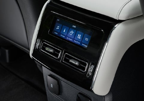 The second row touch screen displays audio and temperature control settings. | West Point Lincoln of Sugar Land in Houston TX