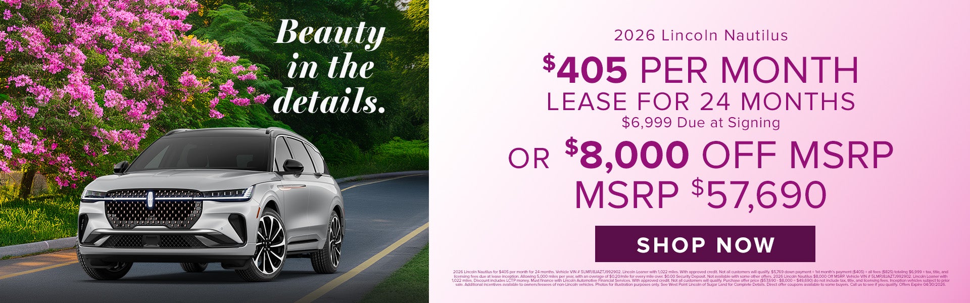 2026 Lincoln Nautilus