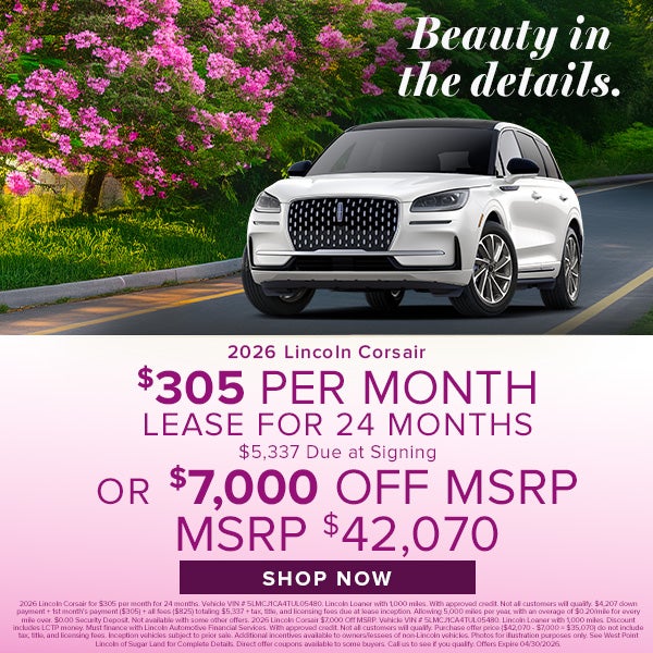 2026 Lincoln Corsair