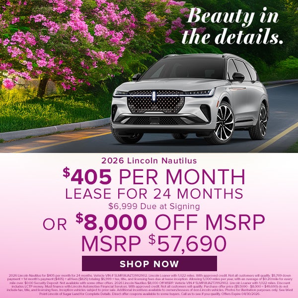 2026 Lincoln Nautilus