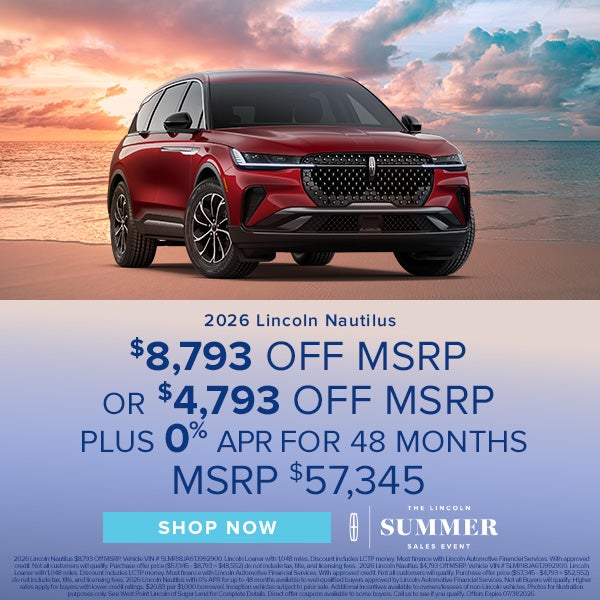 2026 Lincoln Nautilus