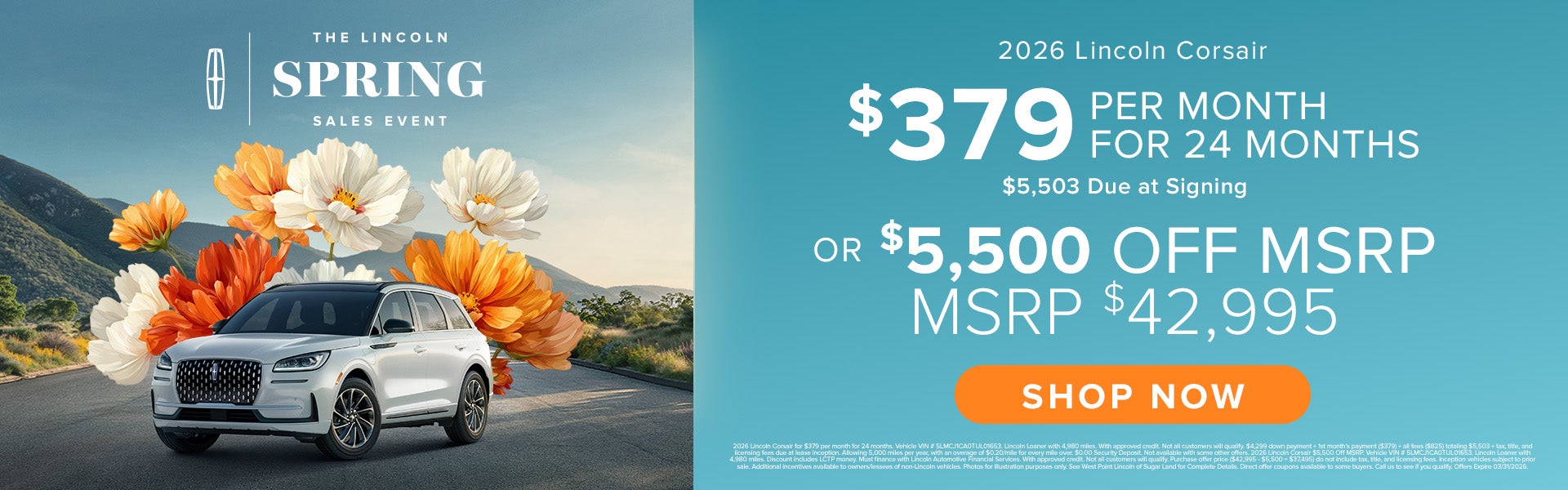 2026 Lincoln Corsair