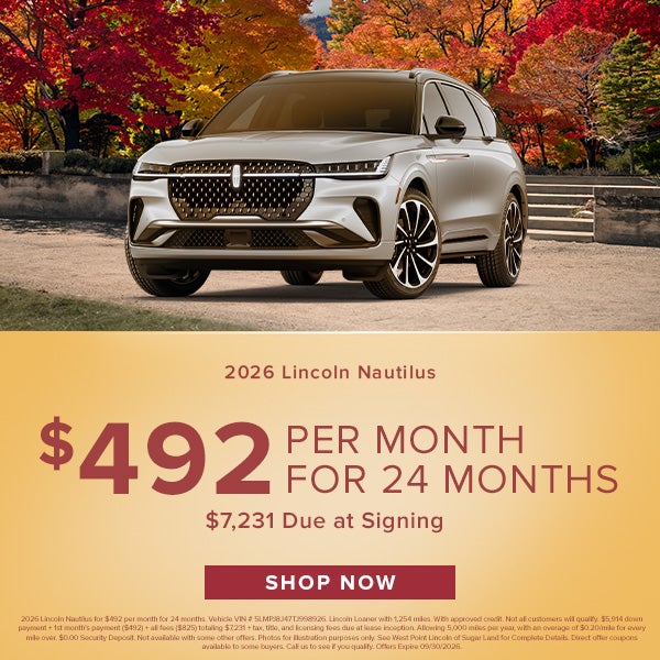 2026 Lincoln Nautilus