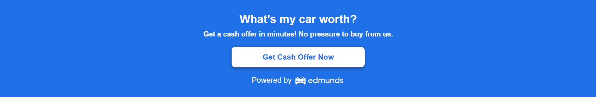 Edmunds Get Cash Offer Now