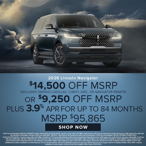 2026 LINCOLN NAVIGATOR