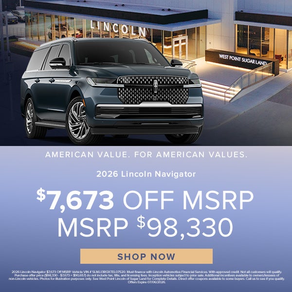 2026 LINCOLN NAVIGATOR
