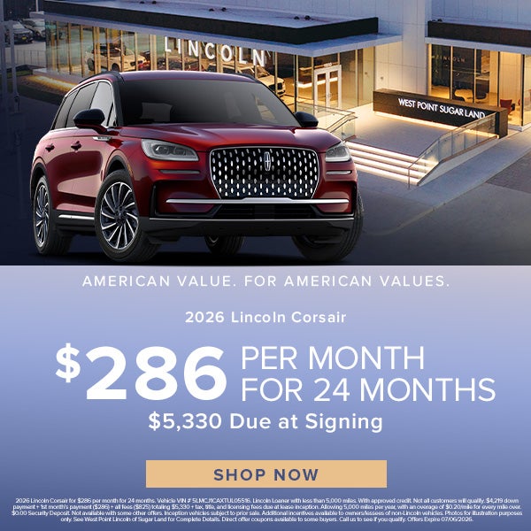 2026 LINCOLN CORSAIR