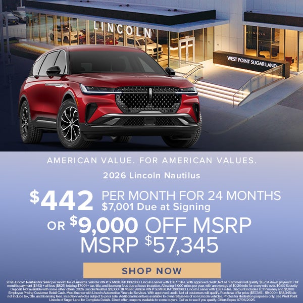 2026 LINCOLN NAUTILUS